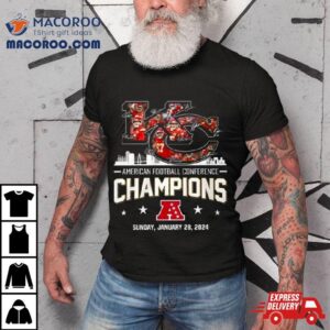 Kc Chiefs Afc Champions Signature Two Sided S Tshirt