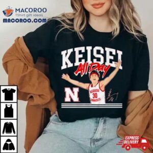 Keisei Tominaga Nebraska Cornhuskers Basketball Retro Tshirt