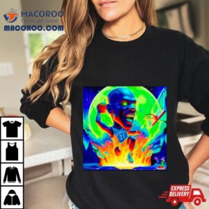 Kevin Garnett Kg He Rsquo S On Fire Psychedelic Meme Minnesota Timberwolves Tshirt