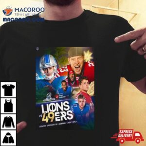 Lions Vs Ers The Nfc Championship Is Set Sunday January Tshirt