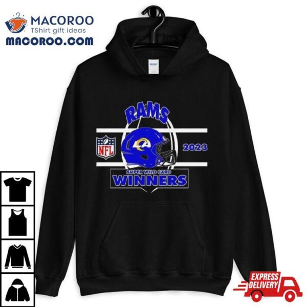 Los Angeles Rams Nfc Super Wild Card Champions Season 2023 2024 Nfl Divisional Helmet Winners T Shirt