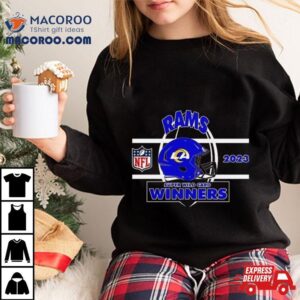 Los Angeles Rams Nfc Super Wild Card Champions Season Nfl Divisional Helmet Winners Tshirt