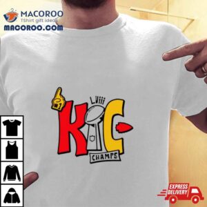 Lviii Kansas City Chiefs Champs Football Tshirt