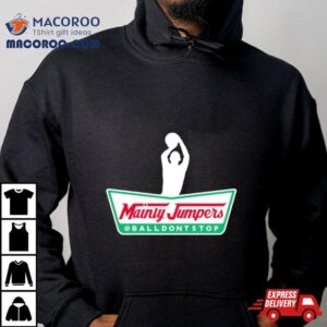 Mainly Jumpers Basketball Parody Logo Shirt