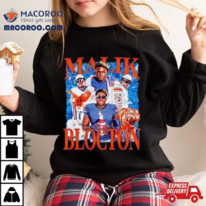 Malik Blocton Auburn Tigers Football Graphic Poster Tshirt