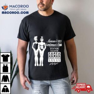 Mamono Gentleman Rsquo S Club Station Square Tshirt