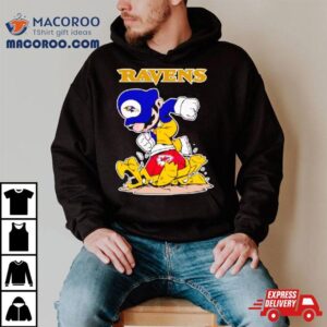 Mario Ravens Stomps On Kansas City Chiefs Football Tshirt