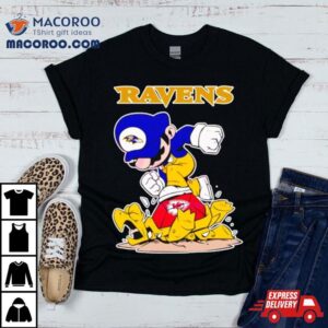 Mario Ravens Stomps On Kansas City Chiefs Football Tshirt