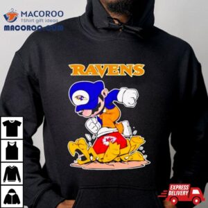 Mario Ravens Stomps On Kansas City Chiefs S Tshirt