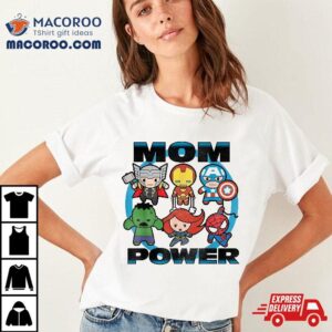 Marvel Comics Mother’s Day Kawaii Avengers Mom Power Shirt