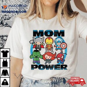 Marvel Comics Mother S Day Kawaii Avengers Mom Power Tshirt