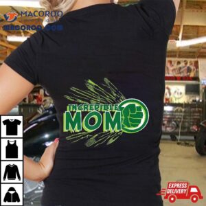 Marvel Hulk Incredible Mom Family Trip Vacation Mothers Day Tshirt