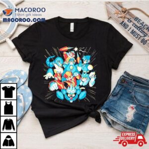 Mega Man Robot Masters Return Tshirt