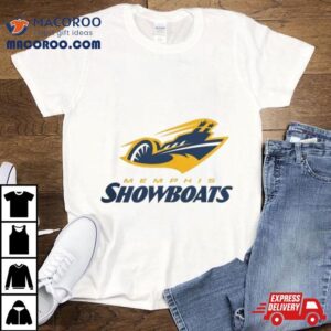 Memphis Showboats Sideline Logo Tshirt