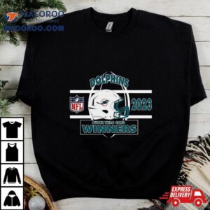 Miami Dolphins Afc Super Wild Card Champions Season Nfl Divisional Helmet Winners Tshirt