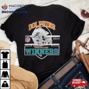 Miami Dolphins Winners Champions Super Wild Card Nfl Divisional Helmet Logo Tshirt