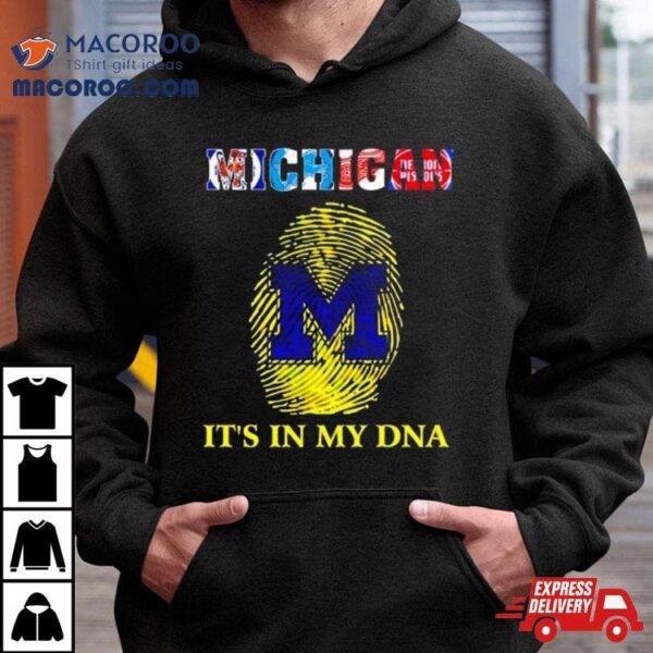 Michigan City Team Sports Logo It’s In My Dna 2024 T Shirt