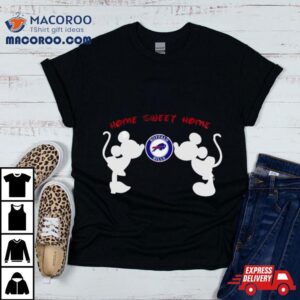 Mickey Minnie Home Sweet Home Buffalo Bills Tshirt