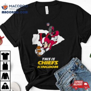 Mickey Mouse Chiefs Super Bowl Lviii Champions 2024 T Shirts