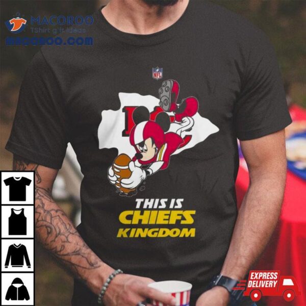 Mickey Mouse Chiefs Super Bowl Lviii Champions 2024 T Shirts