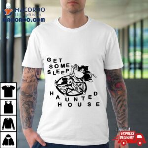 Mickey Mouse Get Some Sleep Haunted House Tshirt