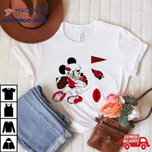 Mickey Mouse Player Arizona Cardinals Disney Football Shirt