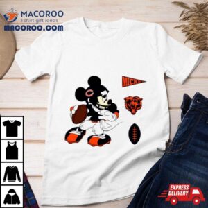 Mickey Mouse Player Chicago Bears Disney Football Shirt