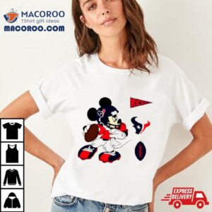 Mickey Mouse Player Houston Texans Disney Football Shirt