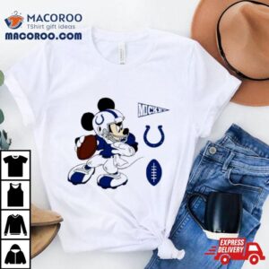 Mickey Mouse Player Indianapolis Colts Disney Football Shirt