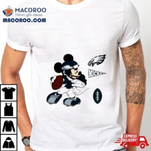 Mickey Mouse Player Philadelphia Eagles Disney Football Shirt