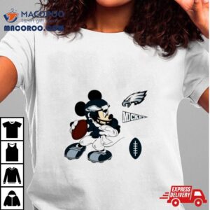 Mickey Mouse Player Philadelphia Eagles Disney Football Shirt