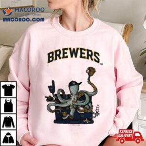 Milwaukee Brewers Octopus Tshirt