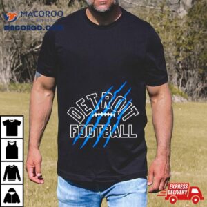 Monstars Detroit Football Scratches Lions Tshirt