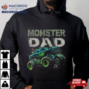 Monster Truck Dad Family Matching Lovers Tshirt