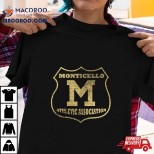 Monticello Athletic Association Logo Vintage Tshirt