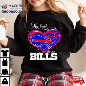 My Heart Only Beats For My Buffalo Bills Tshirt