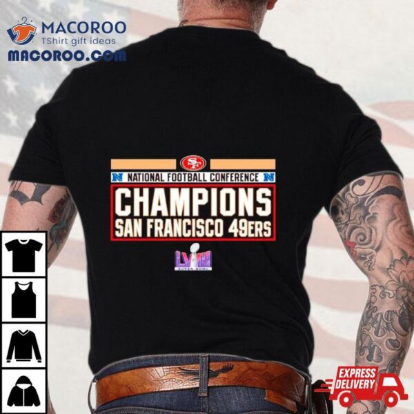 National Football Conference Champions San Francisco 49ers Shirt