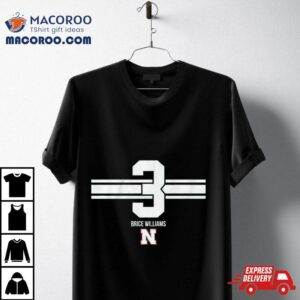 Nebraska Cornhuskers Brice Williams Tshirt