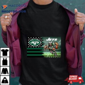 New York Jets Football Team Mascot Flag Tshirt