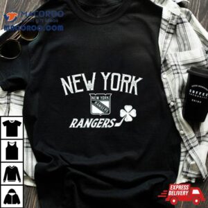 New York Rangers Levelwear St Patrick Rsquo S Day Richmond Clover Tshirt