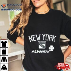 New York Rangers Levelwear St Patrick Rsquo S Day Richmond Clover Tshirt