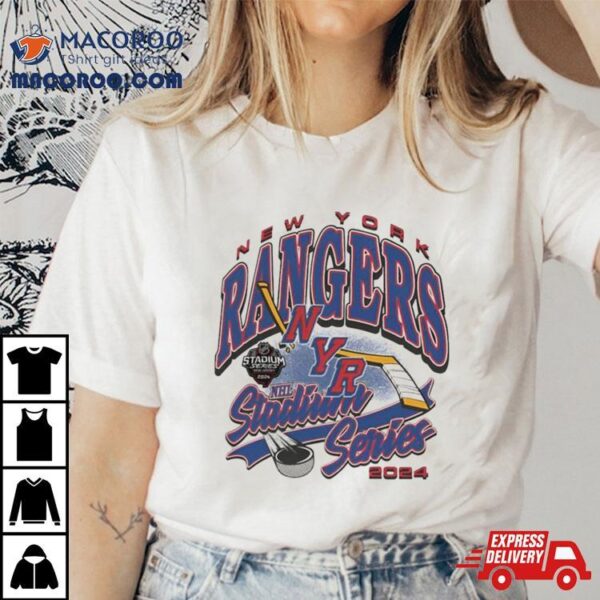 New York Rangers Stadium Series 2024 Event Franklin T Shirt