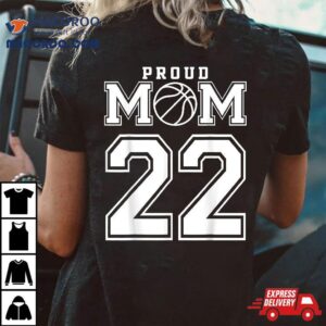 Number Custom Proud Basketball Mom Personalized For Tshirt