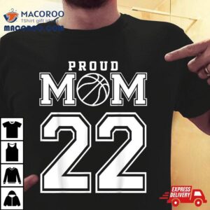 Number Custom Proud Basketball Mom Personalized For Tshirt