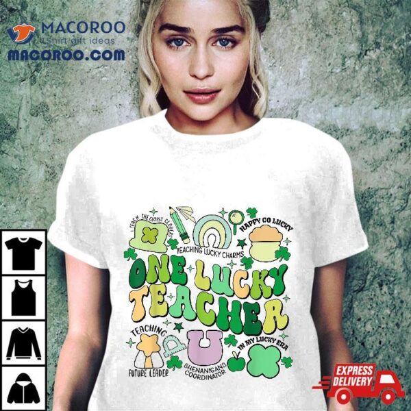 One Lucky Teacher St. Patrick’s Day Irish Era Shirt