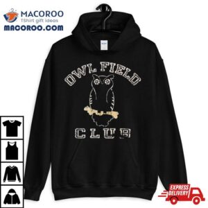 Owl Field Club Logo Vintage Shirt
