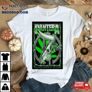 Pantera In Green Bay 02 18 2024 Poster Shirt