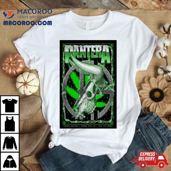 Pantera In Green Bay 02 18 2024 Poster Shirt