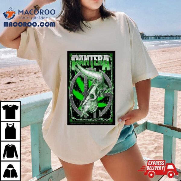 Pantera In Green Bay 02 18 2024 Poster Shirt