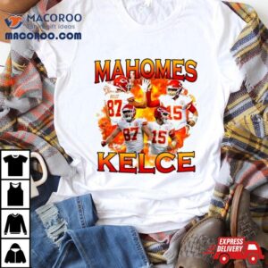 Patrick Mahomes And Travis Kelce Kansas City Chiefs Players Tshirt